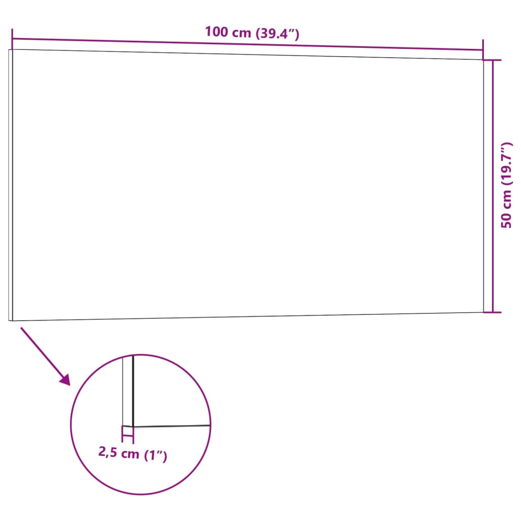 vidaXL Wandpanelen 5 st 3D 100x50 cm EPS bruin