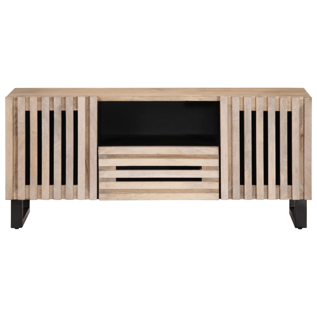 vidaXL Tv-meubel 100x34x46 cm massief mangohout