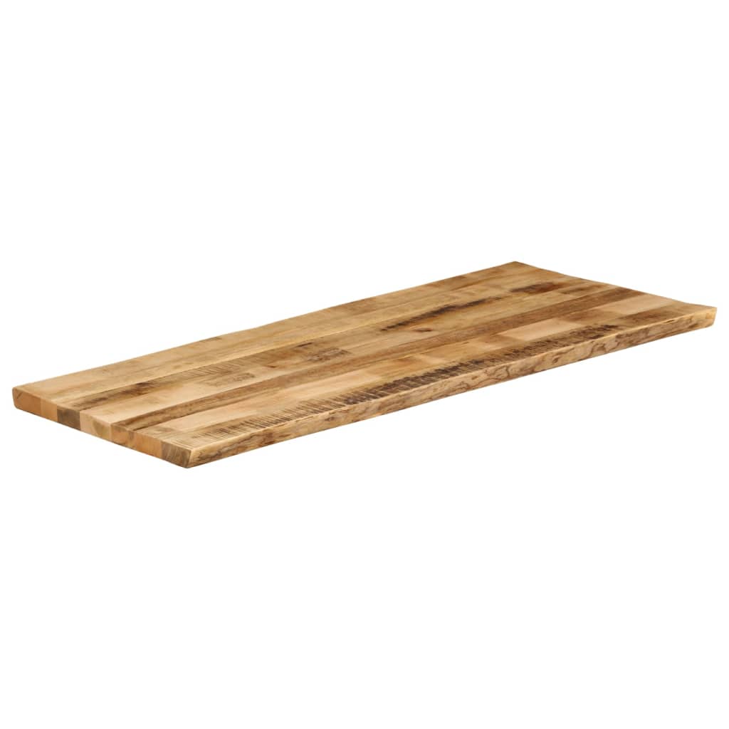 vidaXL Tafelblad met natuurlijke rand 140x60x3,8 cm massief mangohout