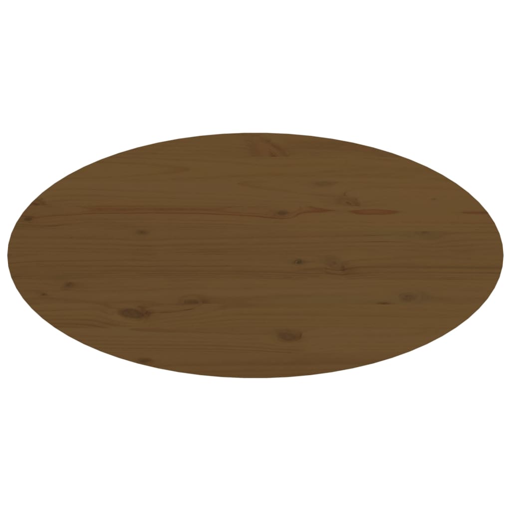 vidaXL Salontafel 80x40x35 cm massief grenenhout honingbruin