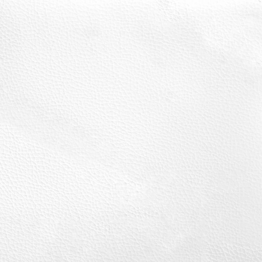 vidaXL Hoofdbordkussen 90 cm kunstleer zwart en wit