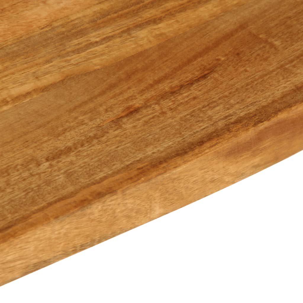 vidaXL Tafelblad met natuurlijke rand 110x30x3,8 cm massief mangohout