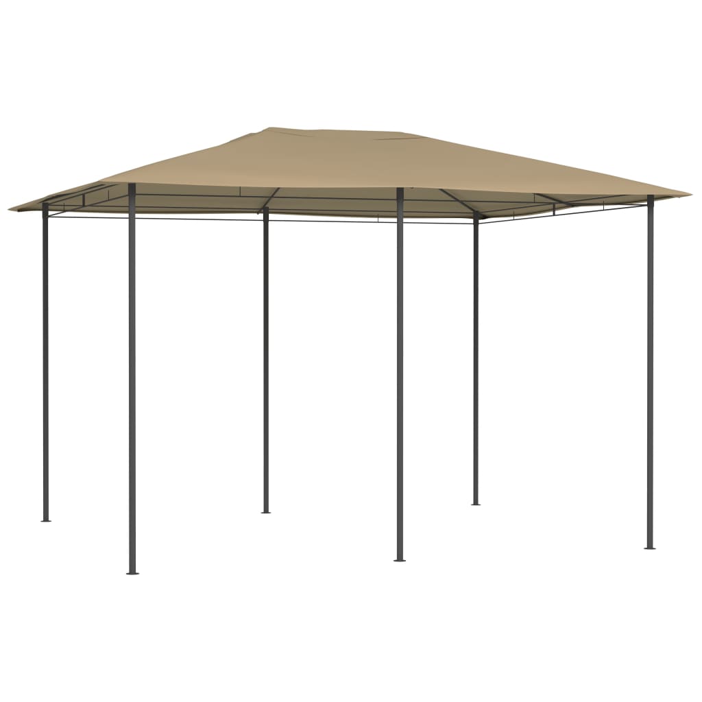 vidaXL Prieel 160 g/m² 3x4x2,6 m taupe