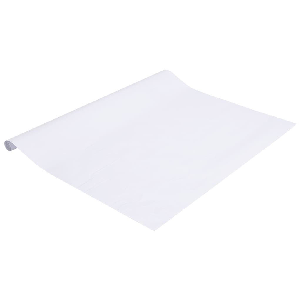 vidaXL Raamfolies mat PVC wit