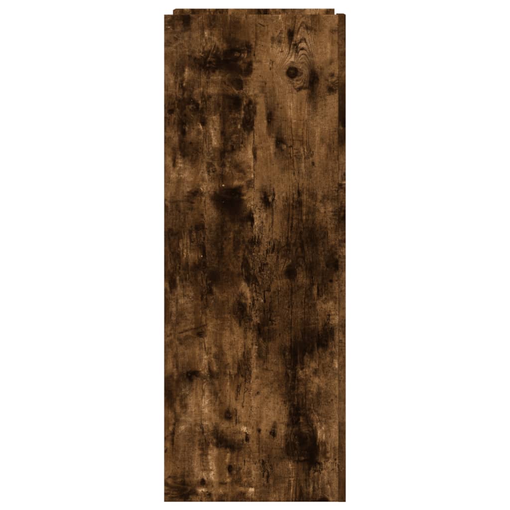 vidaXL Schoenenkast 52x37,5x100 cm bewerkt hout gerookt eikenkleurig