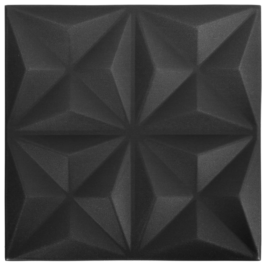 afbetalen staart koolhydraat vidaXL 24 st Wandpanelen 3D 6 m² 50x50 cm origamizwart kopen? | vidaXL.nl