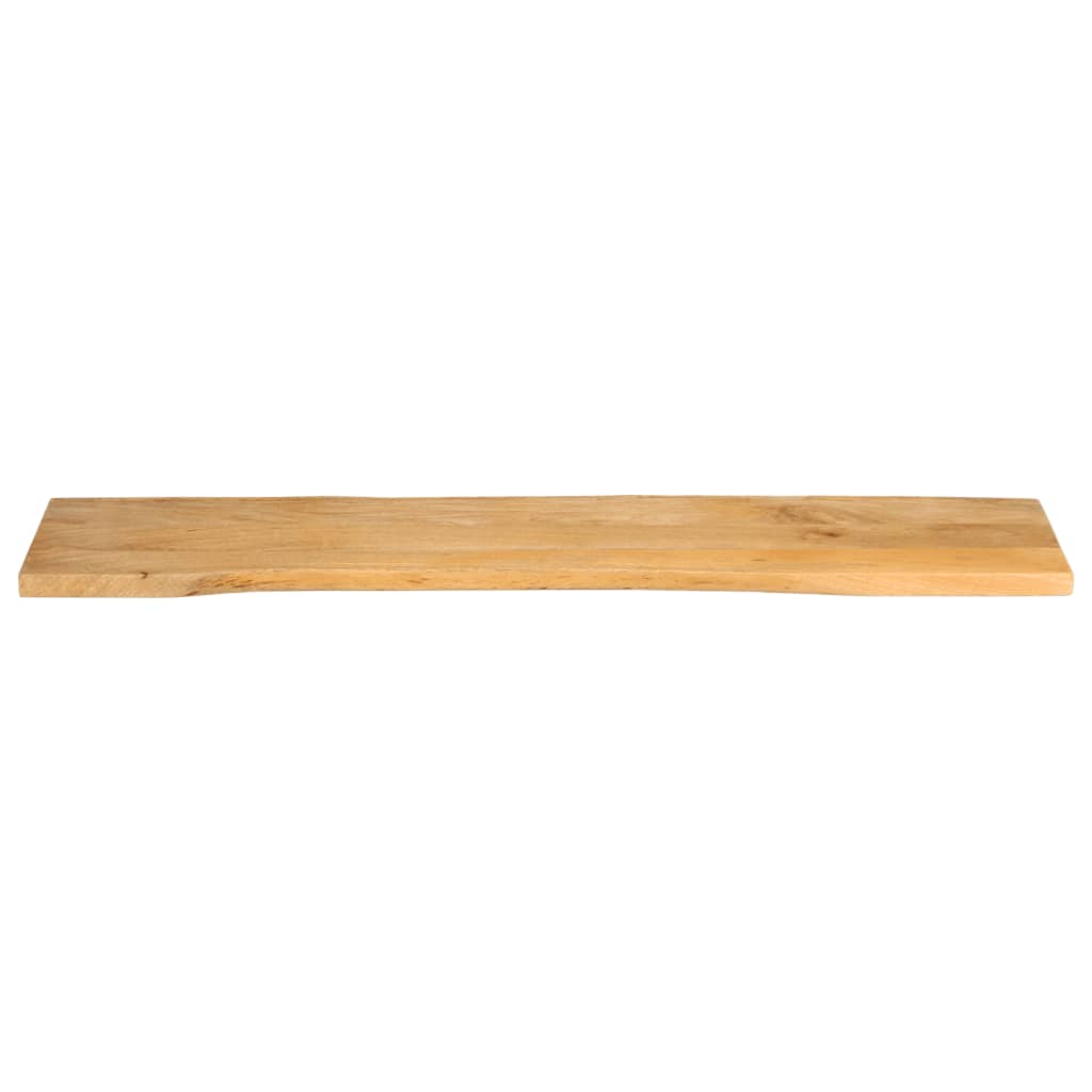 vidaXL Tafelblad met natuurlijke rand 180x40x3,8 cm massief mangohout