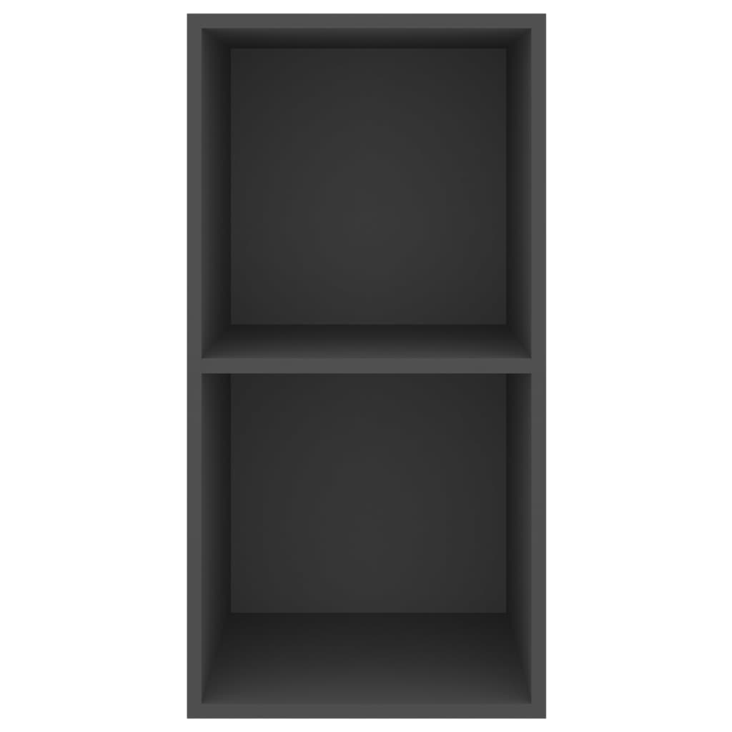 vidaXL Tv-wandmeubel 37x37x72 cm bewerkt hout grijs