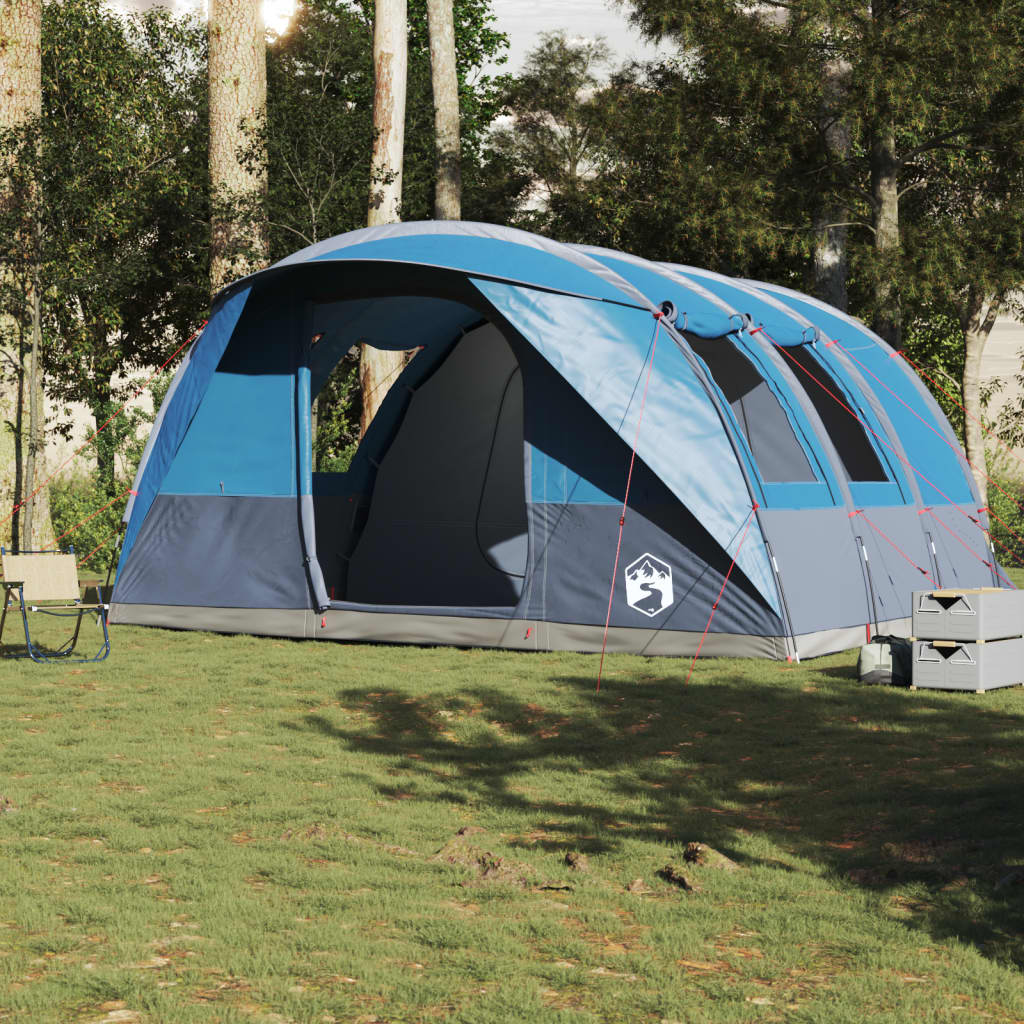 vidaXL Tunneltent 5-persoons waterdicht blauw