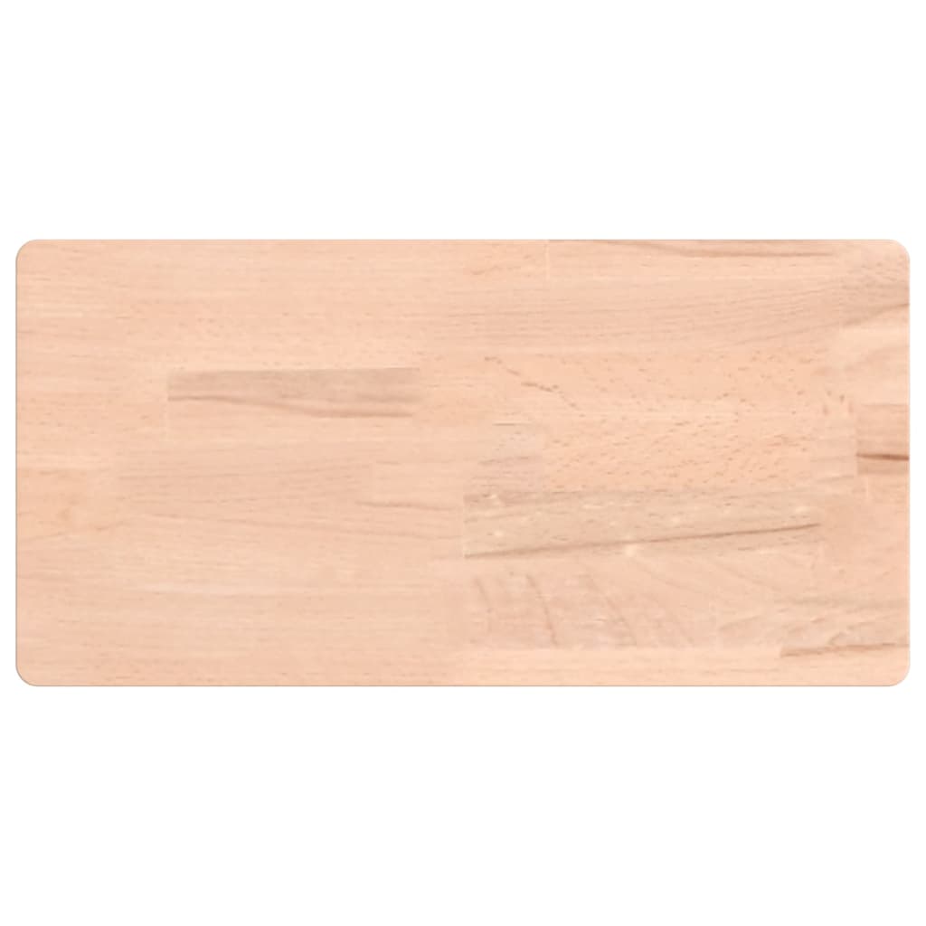 vidaXL Wandschap 40x20x4 cm massief beukenhout