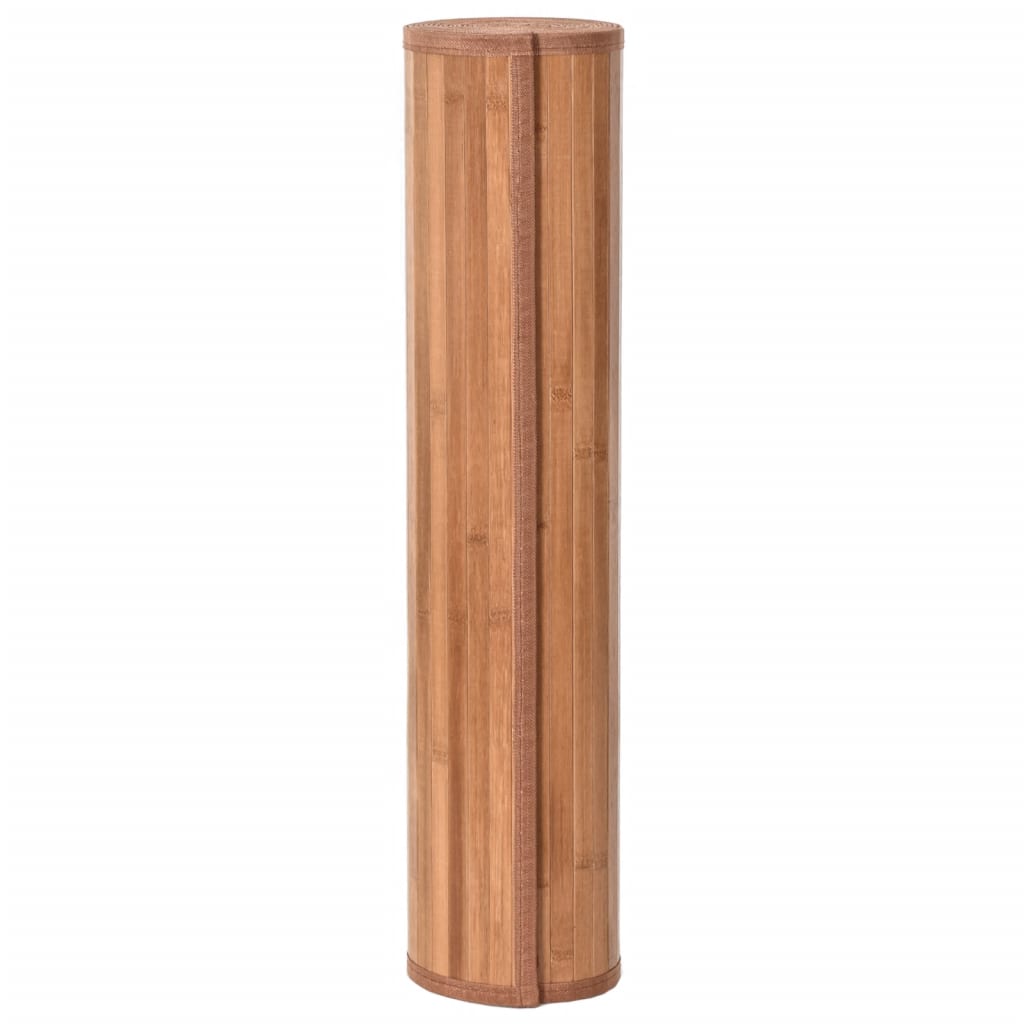 vidaXL Vloerkleed rechthoekig 70x1000 cm bamboe naturel