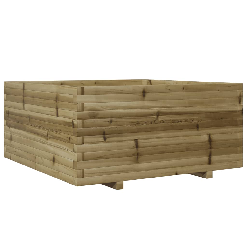 vidaXL Plantenbak 100x100x49,5 cm geïmpregneerd grenenhout