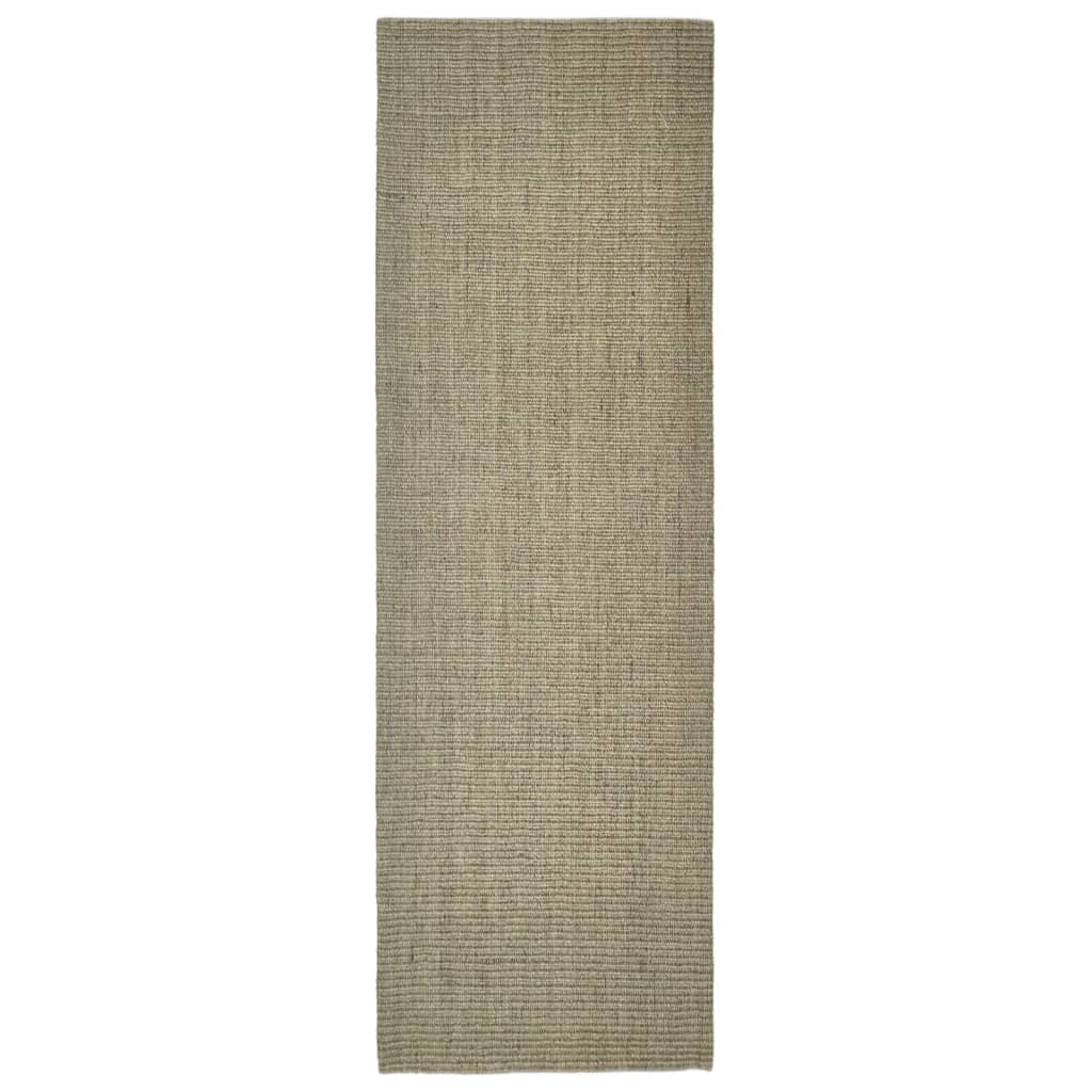 vidaXL Sisalmat voor krabpaal 80x250 cm taupe