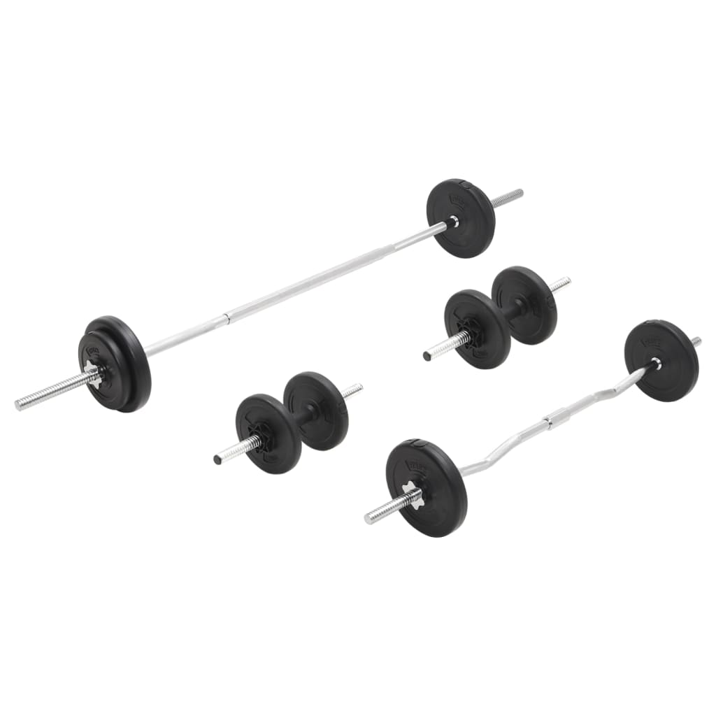 vidaXL Halterset 30 kg