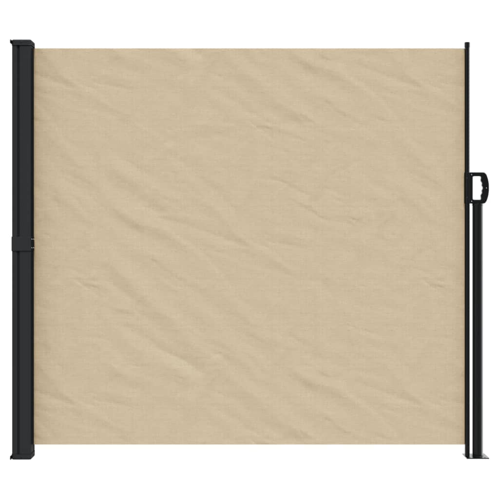 vidaXL Windscherm uittrekbaar 180x300 cm beige