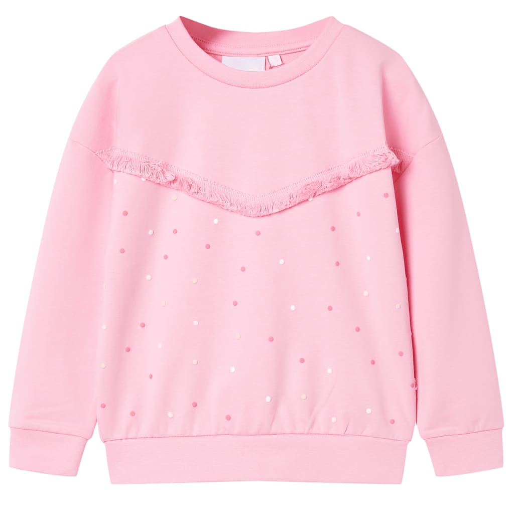 Kindertrui 128 roze