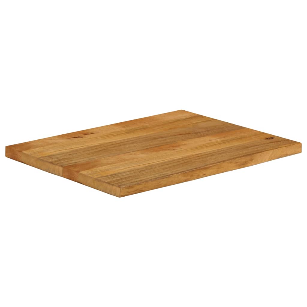 vidaXL Tafelblad met natuurlijke rand 80x60x3,8 cm massief mangohout