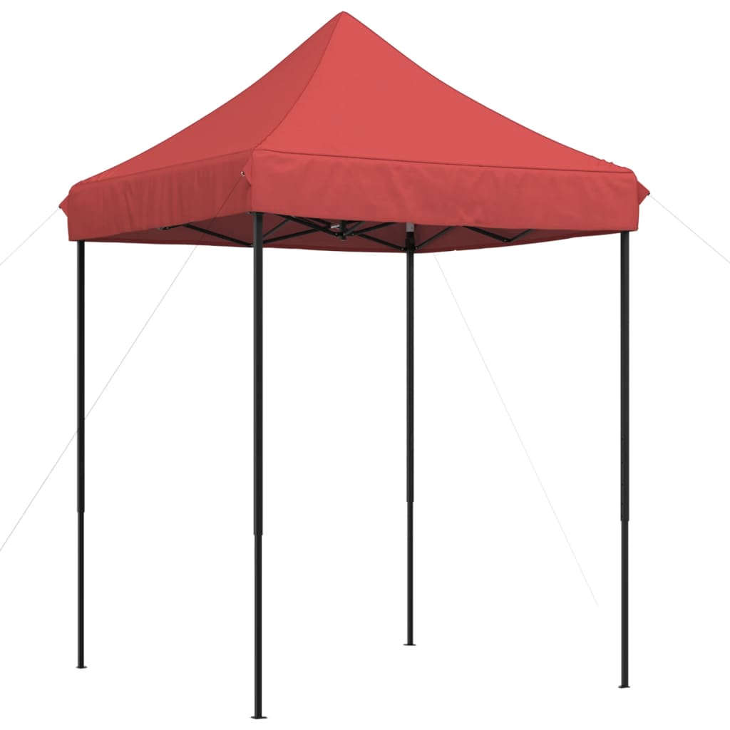 vidaXL Partytent inklapbaar pop-up 200x200x306 cm bordeauxrood