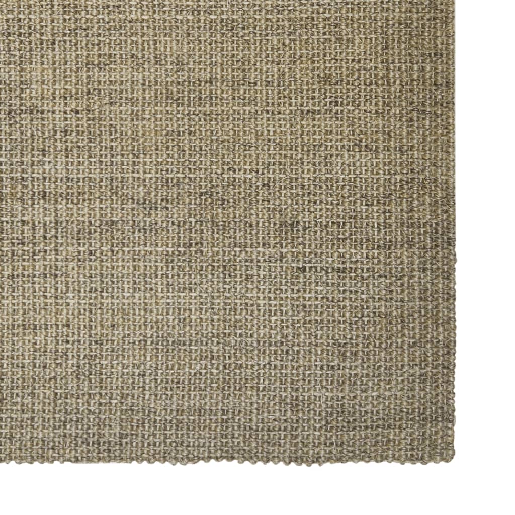 vidaXL Sisalmat voor krabpaal 80x250 cm taupe