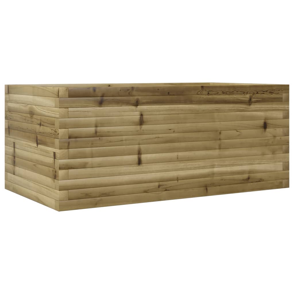 vidaXL Plantenbak 110x60x45,5 cm geïmpregneerd grenenhout