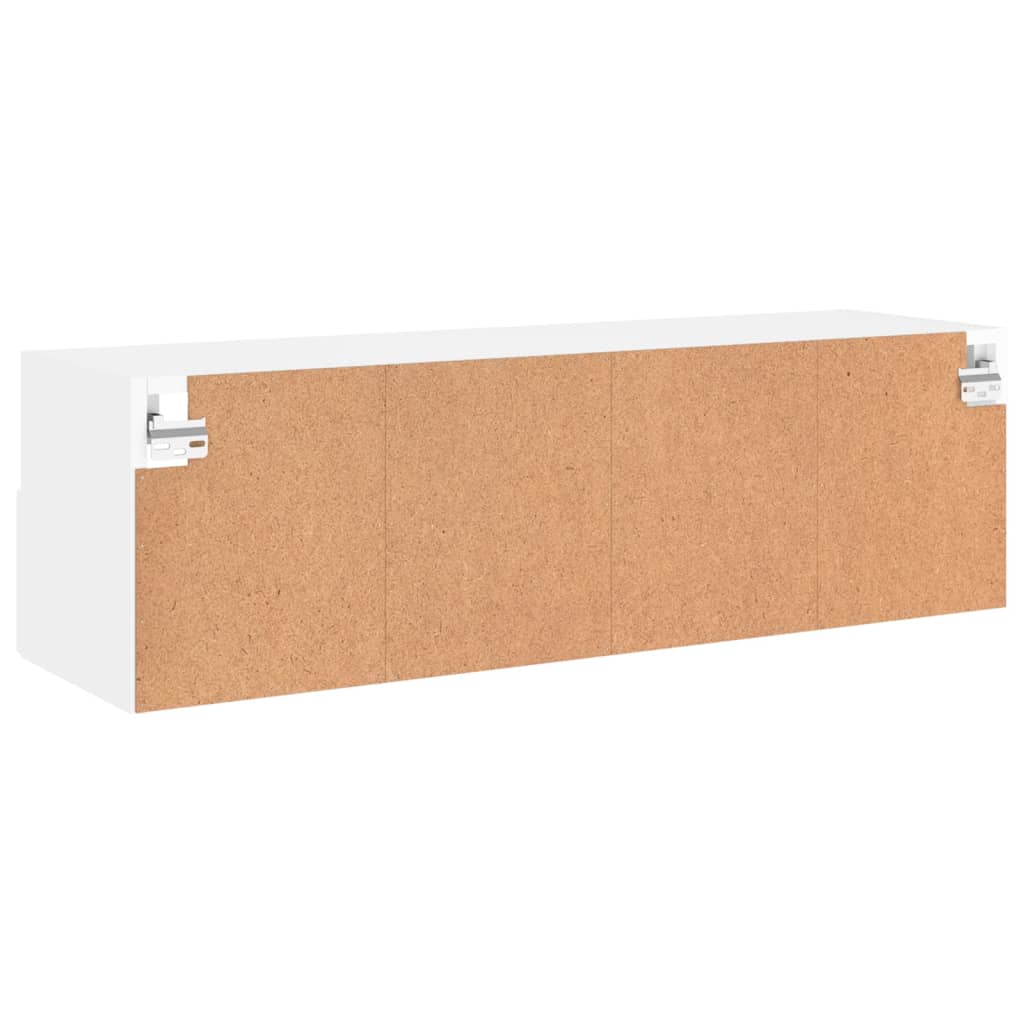 vidaXL Tv-wandmeubel 100x30x30 cm bewerkt hout wit