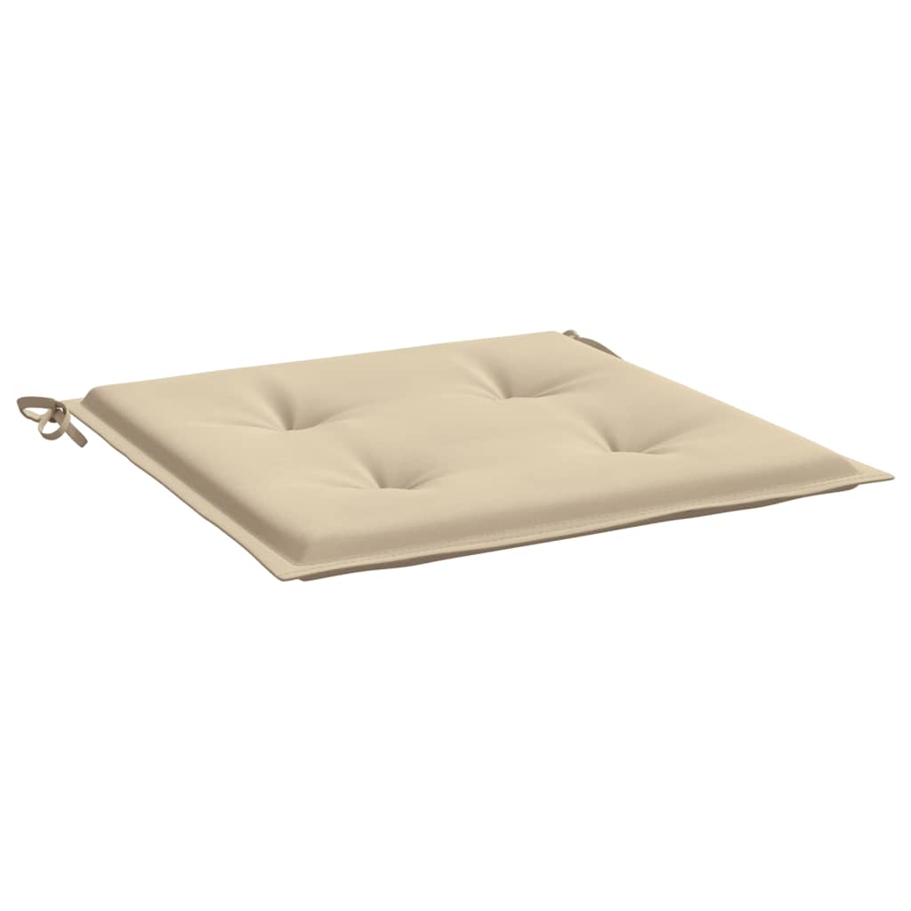 vidaXL Tuinstoelkussens 6 st 50x50x3 cm oxford stof beige