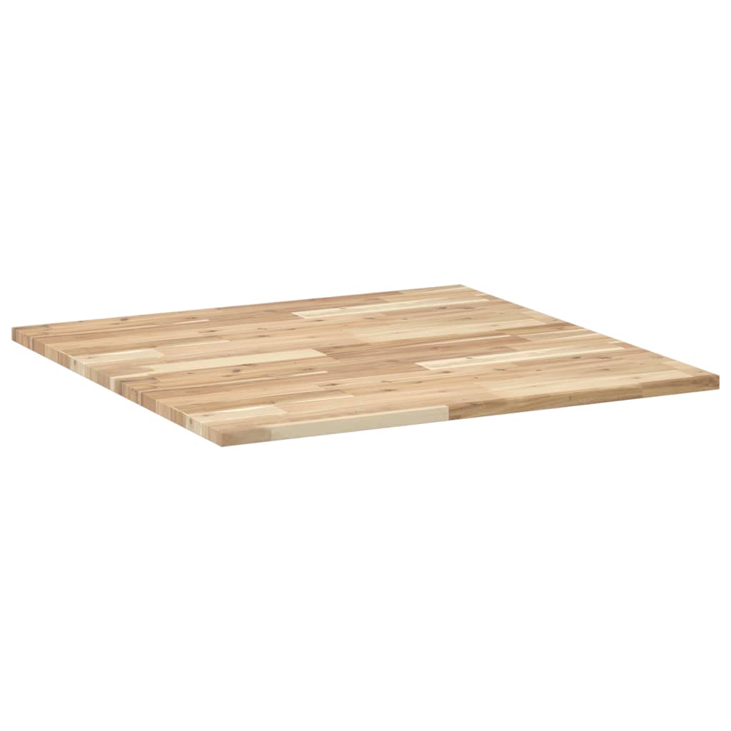 vidaXL Tafelblad vierkant 80x80x2 cm massief acaciahout