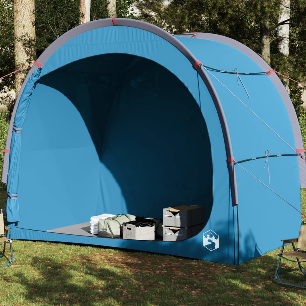 vidaXL Opbergtent waterdicht blauw