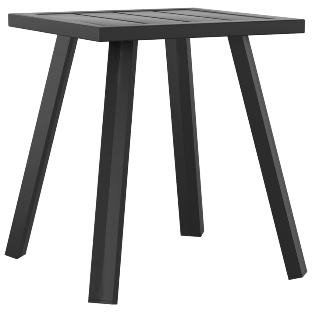 vidaXL Tuintafel 34x34x38 cm staal antracietkleurig