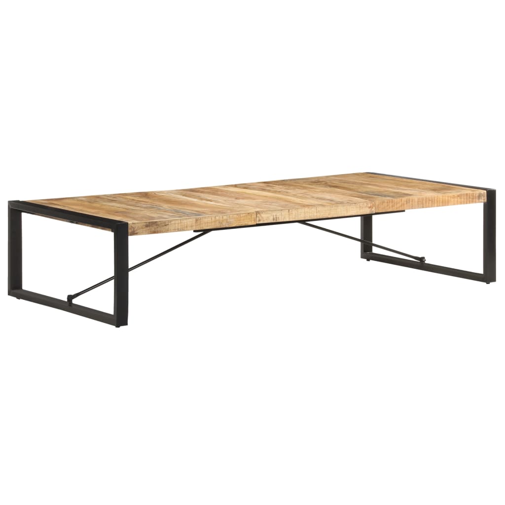 vidaXL Salontafel 180x90x40 cm ruw mangohout