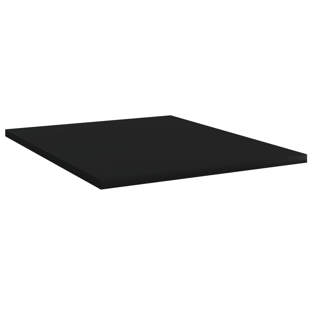 vidaXL Wandschappen 8 st 40x50x1,5 cm bewerkt hout zwart