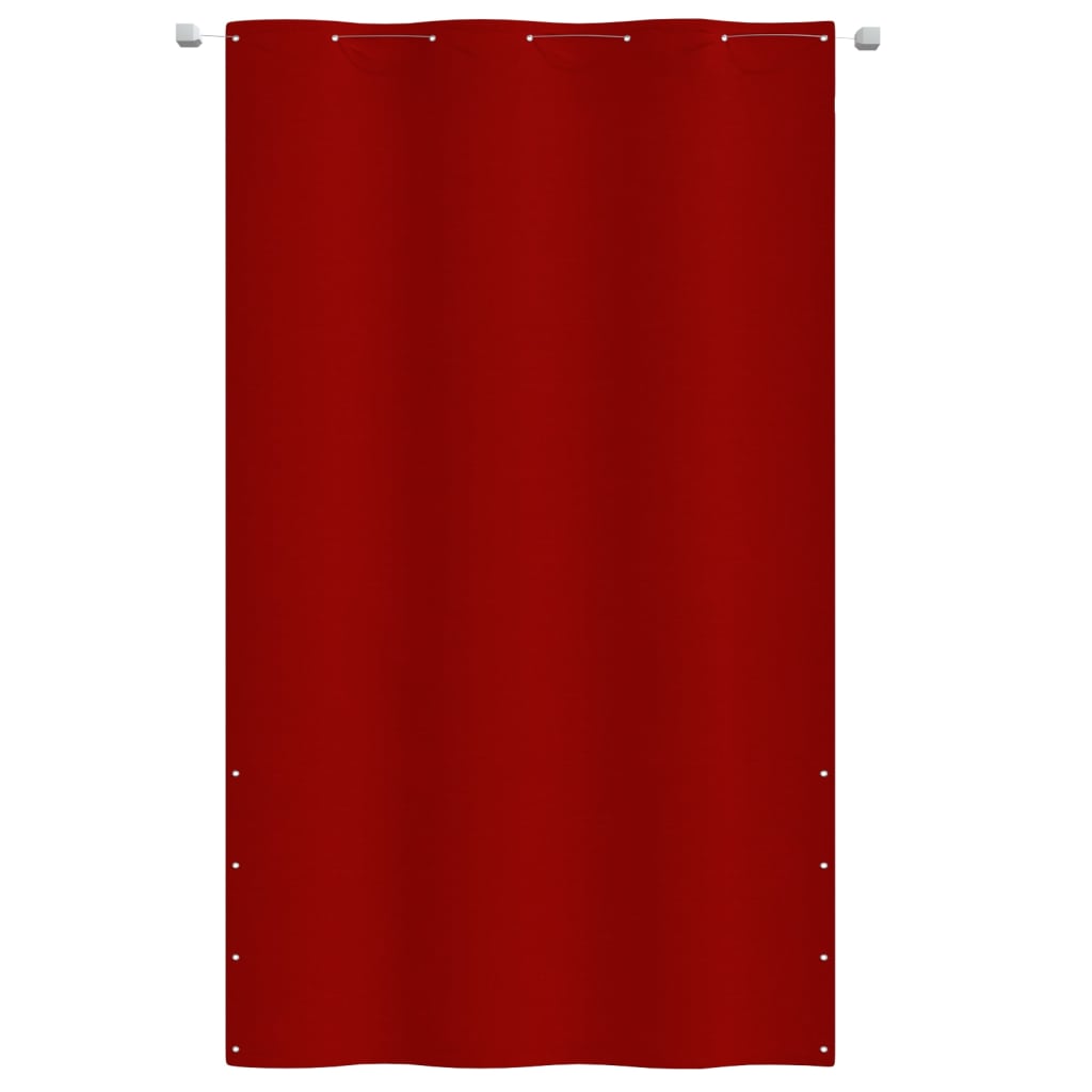 vidaXL Balkonscherm 140x240 cm oxford stof rood