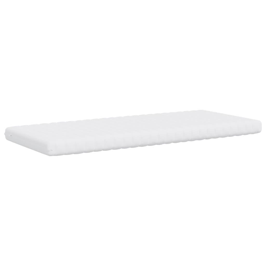 vidaXL Schuimmatras 7 zones hardheid 20 ILD 90x190 cm wit