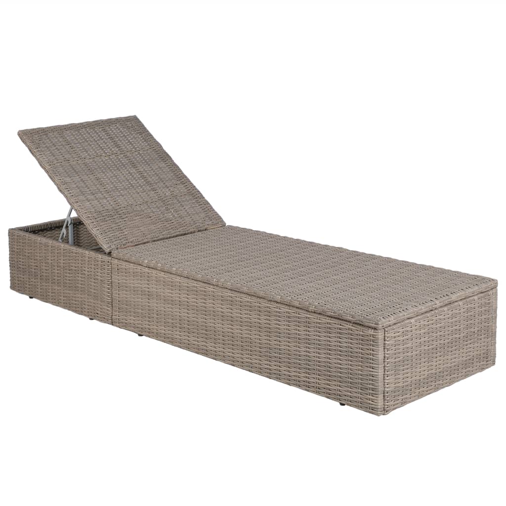 vidaXL 11-delige Tuinset poly rattan