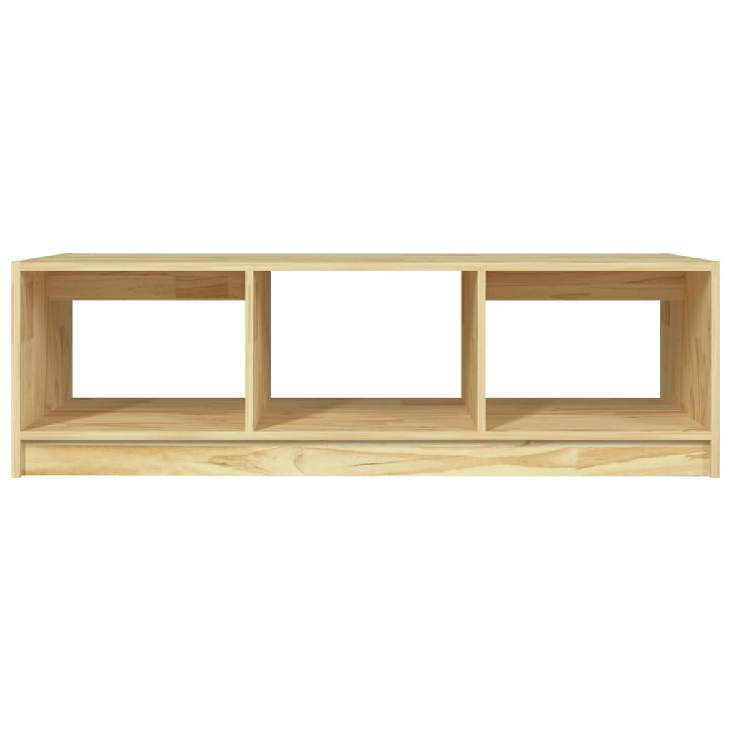 vidaXL Salontafel 110x50x34 cm massief vurenhout