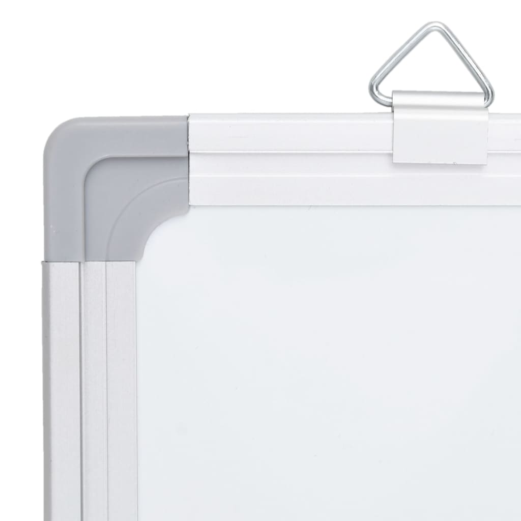 vidaXL Whiteboard magnetisch inklapbaar 160x40x1,7 cm aluminium