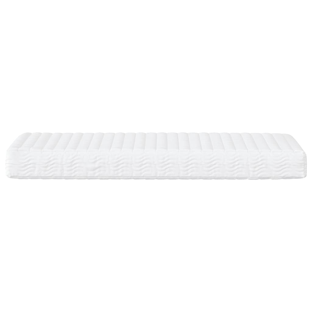 vidaXL Slaapbank met matras 100x200 cm stof zwart