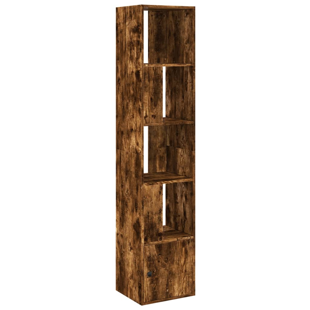 vidaXL Boekenkast 40x36x189 cm bewerkt hout gerookt eikenkleurig