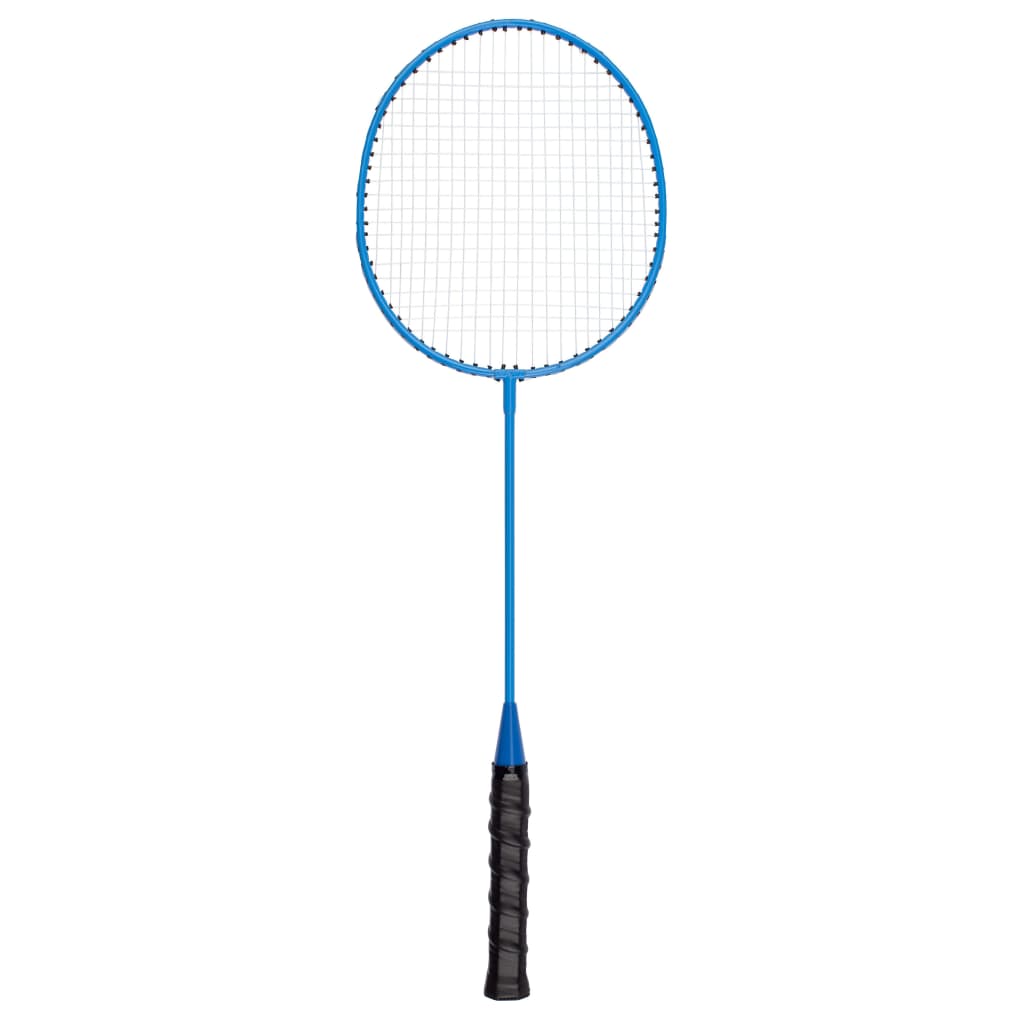 Get & Go Instant Badmintonspeelset blauw en oranje