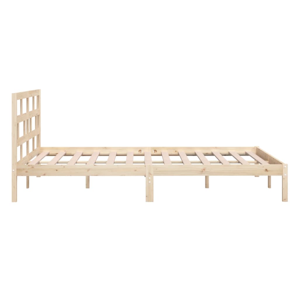 vidaXL Bedframe massief hout 180x200 cm