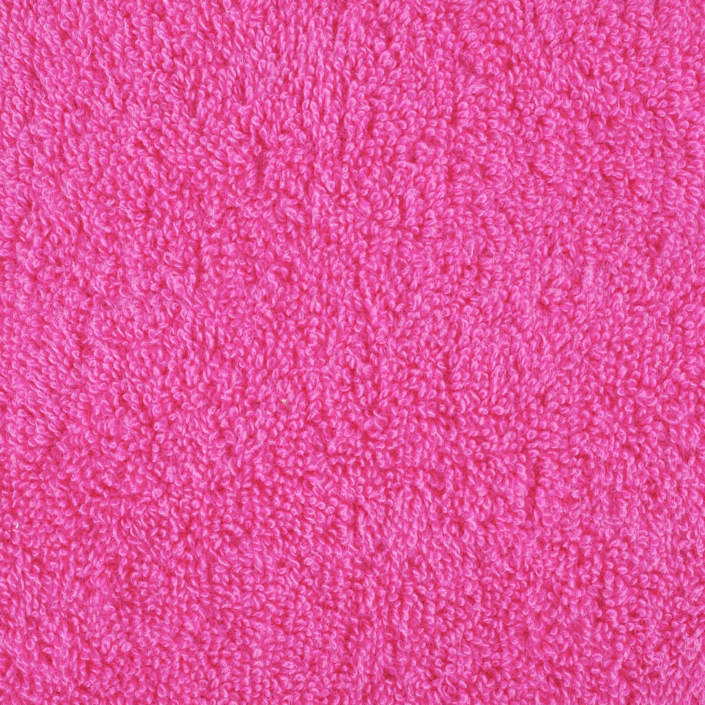 vidaXL Handdoeken SOLUND 4 st 600 g/m² 100x200 cm roze