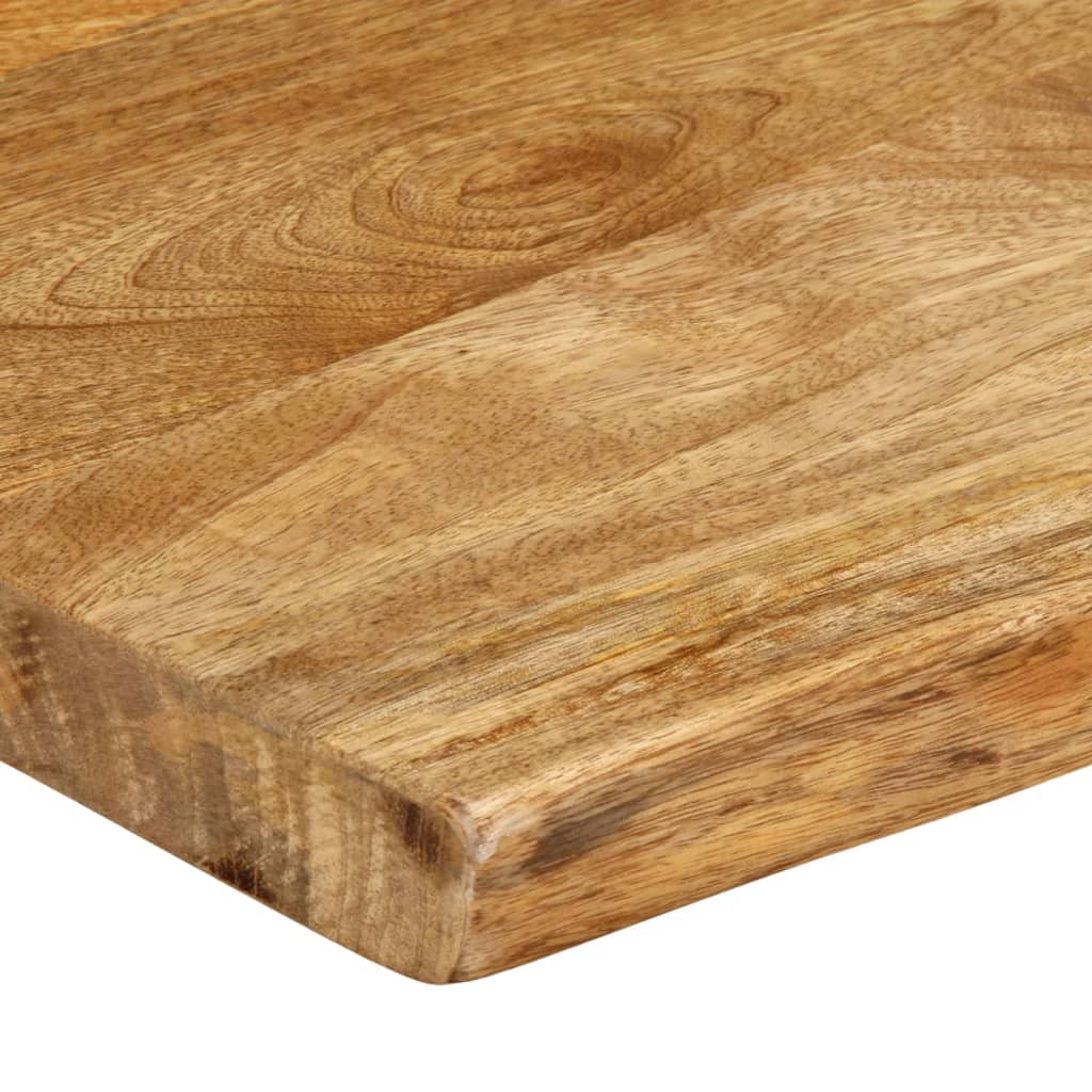 vidaXL Tafelblad met natuurlijke rand 180x40x3,8 cm massief mangohout