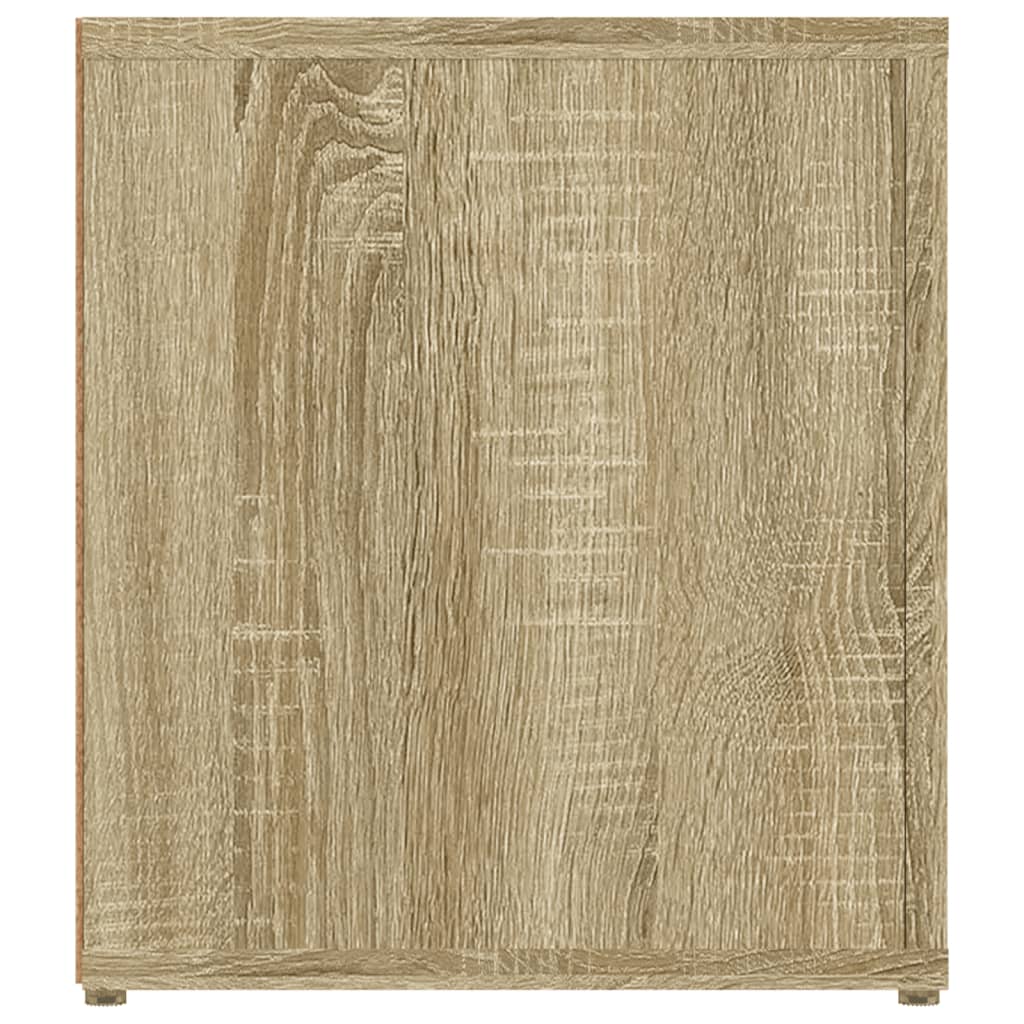 vidaXL Tv-meubels 2 st 80x31,5x36 cm bewerkt hout sonoma eikenkleurig