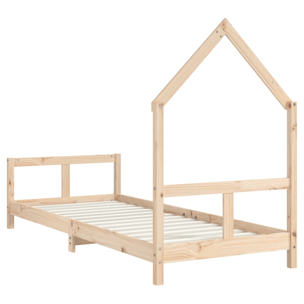 vidaXL Kinderbedframe 80x200 cm massief grenenhout