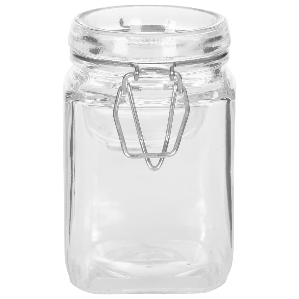 vidaXL Jampotten met sluiting 12 st 260 ml glas