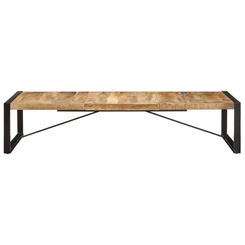 vidaXL Salontafel 180x90x40 cm ruw mangohout