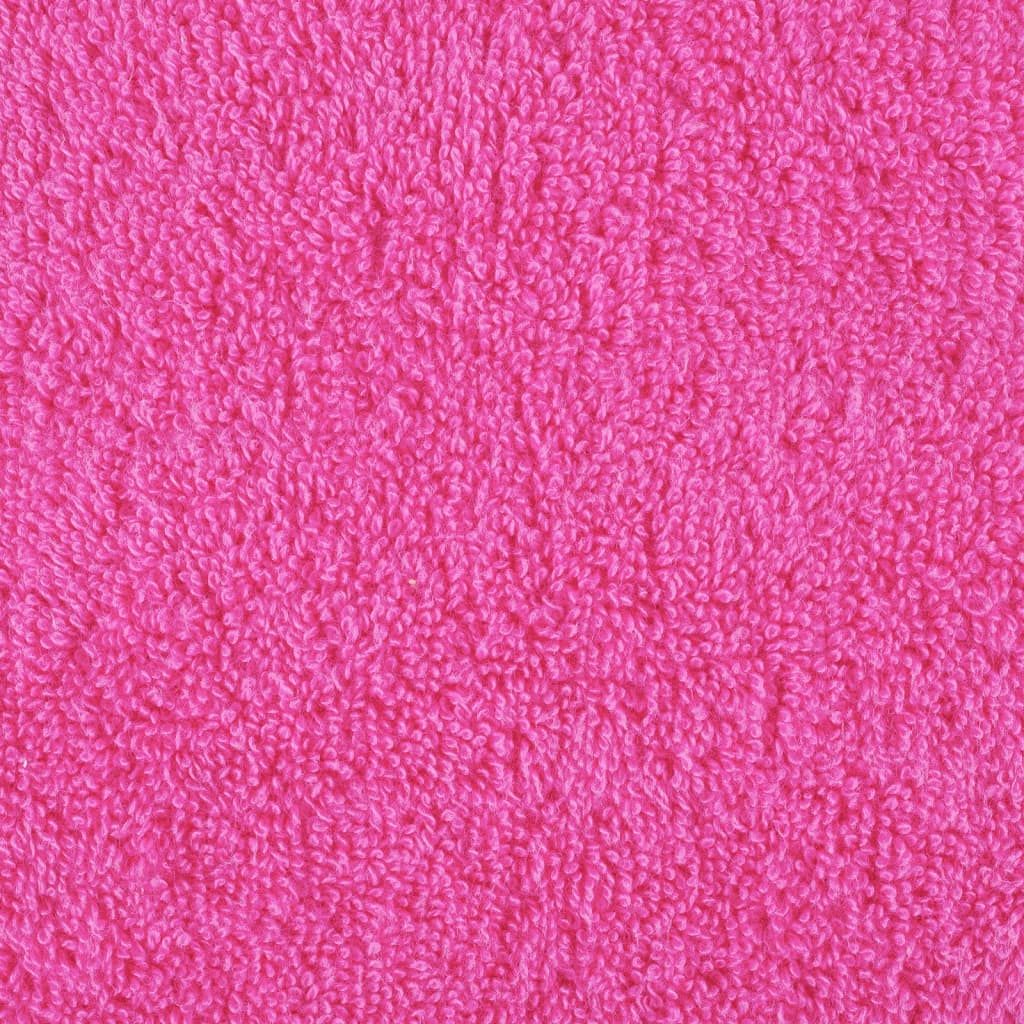 vidaXL Handdoeken SOLUND 10 st 600 g/m² 100x200 cm roze