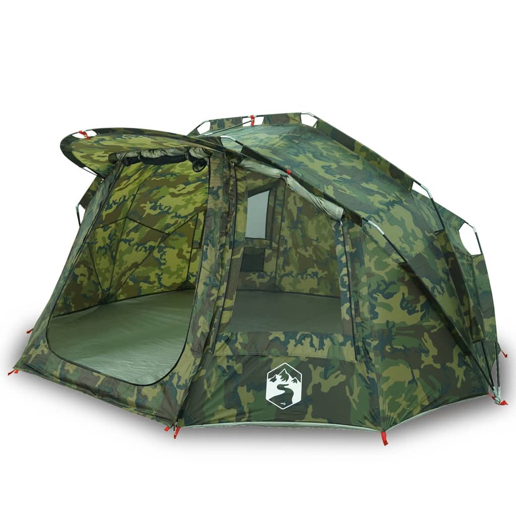 vidaXL Vistent 5-persoons waterdicht camouflage