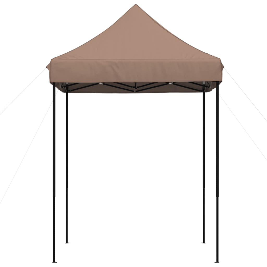 vidaXL Partytent inklapbaar pop-up 200x200x306 cm bruin