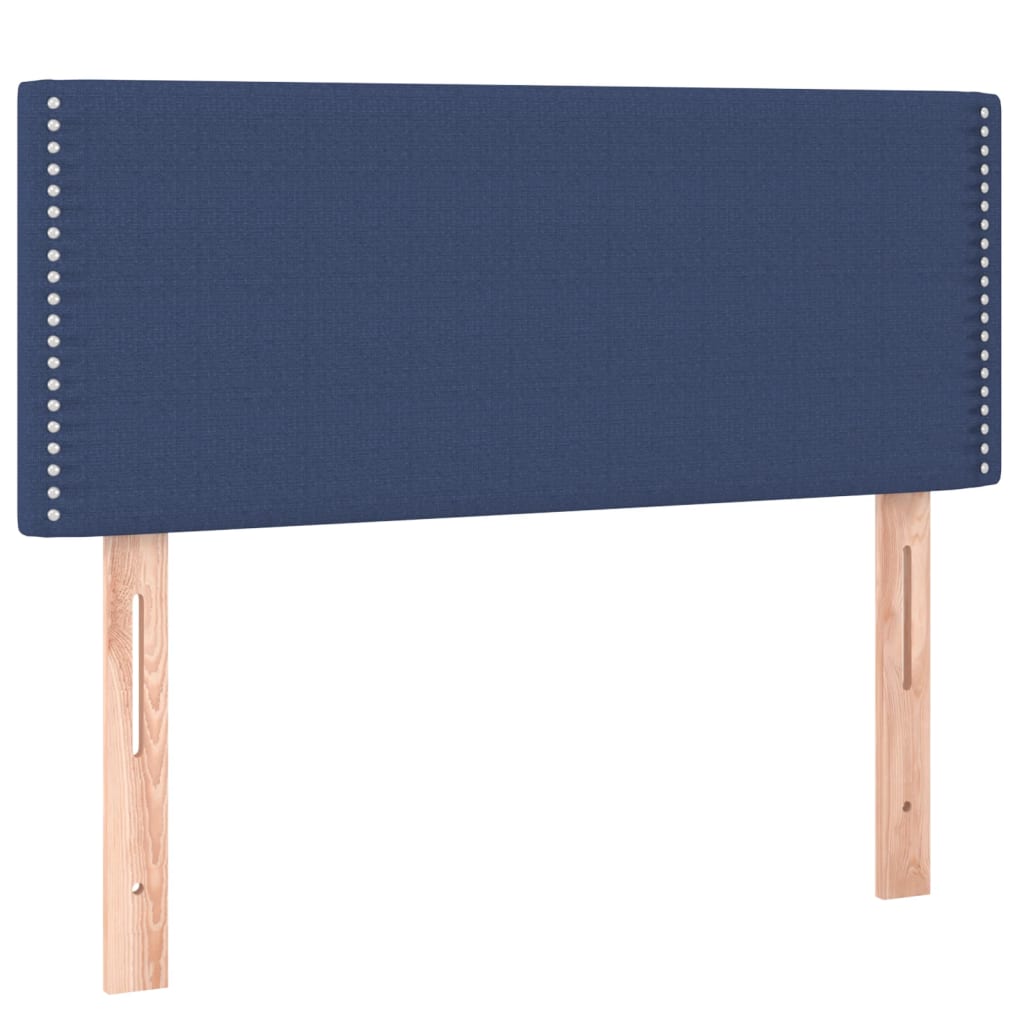 vidaXL Hoofdbord 80x5x78/88 cm stof blauw